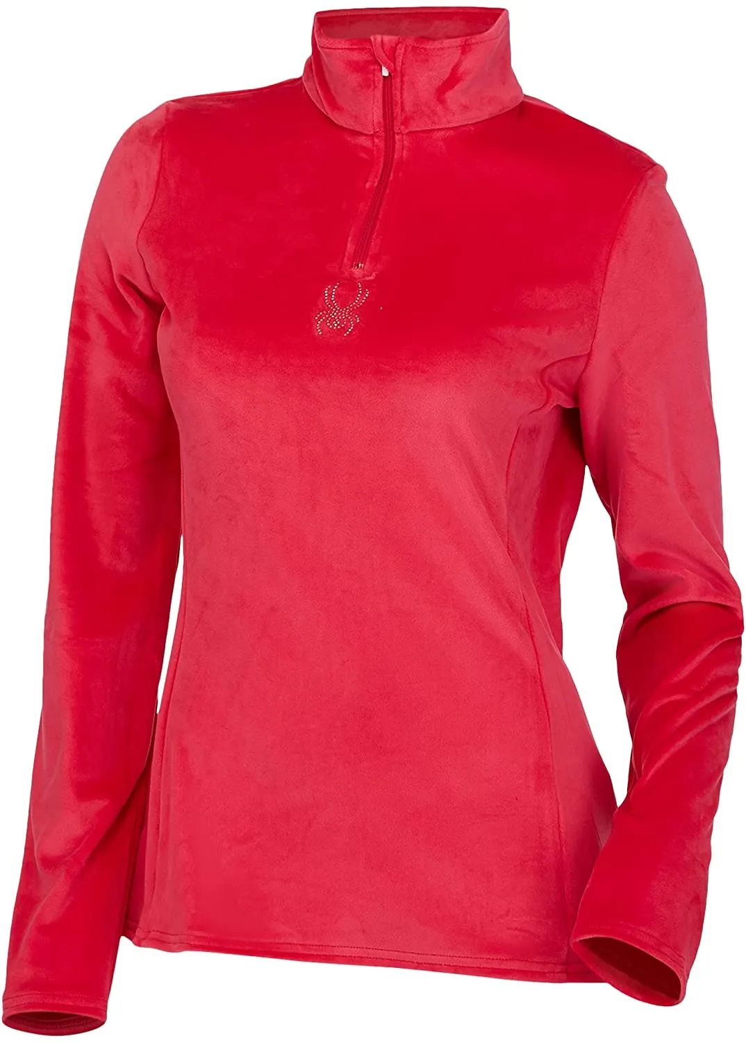 Spyder Women's Shimmer Bug 1/2 Zip Turtleneck Pullover