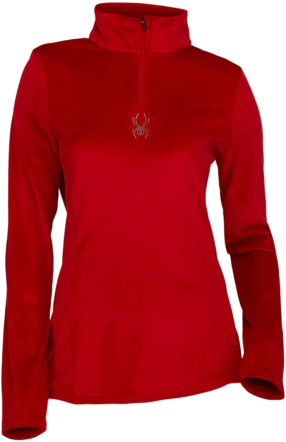 Spyder Women's Shimmer Bug 1/2 Zip Turtleneck Pullover