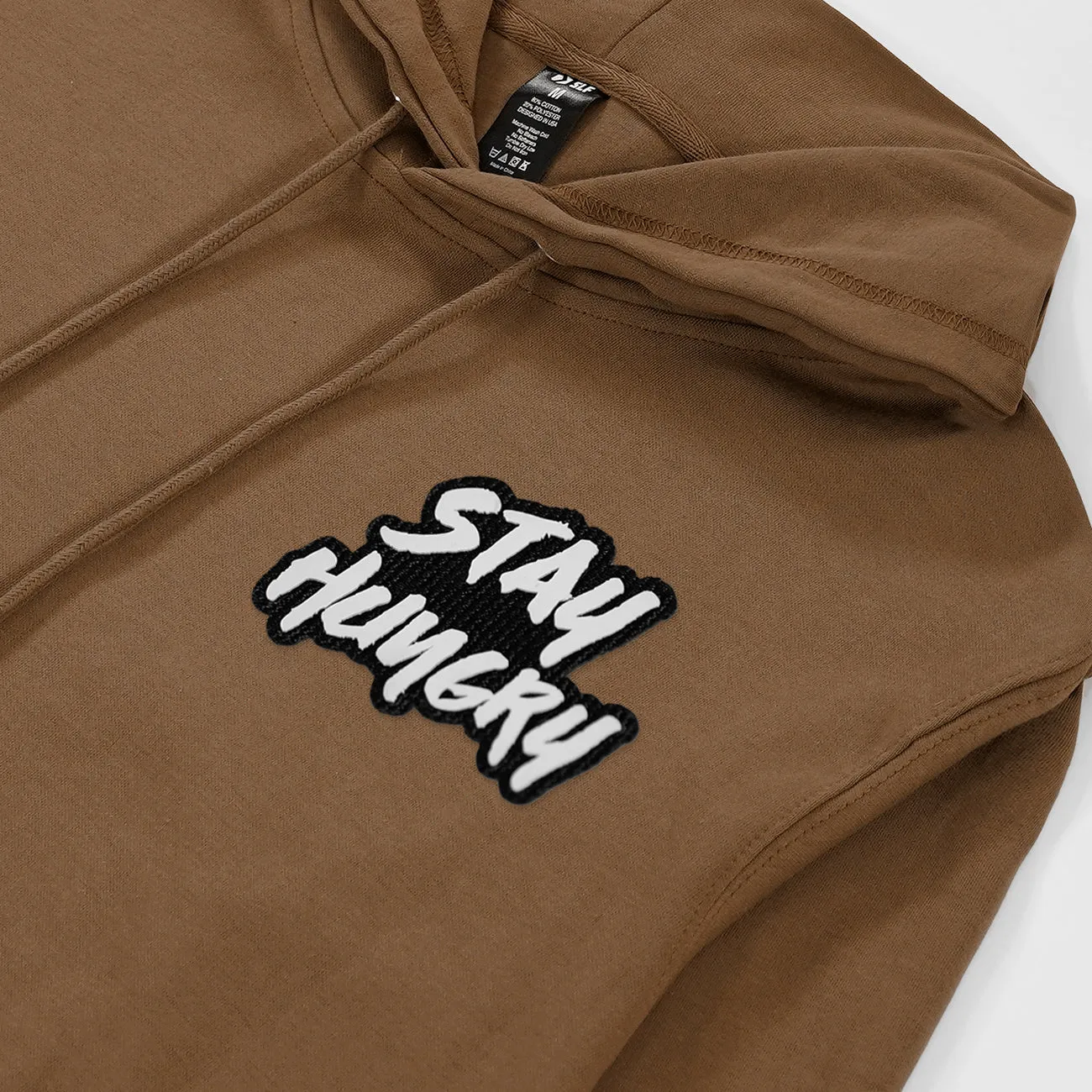 Stay Hungry Patch Hoodie