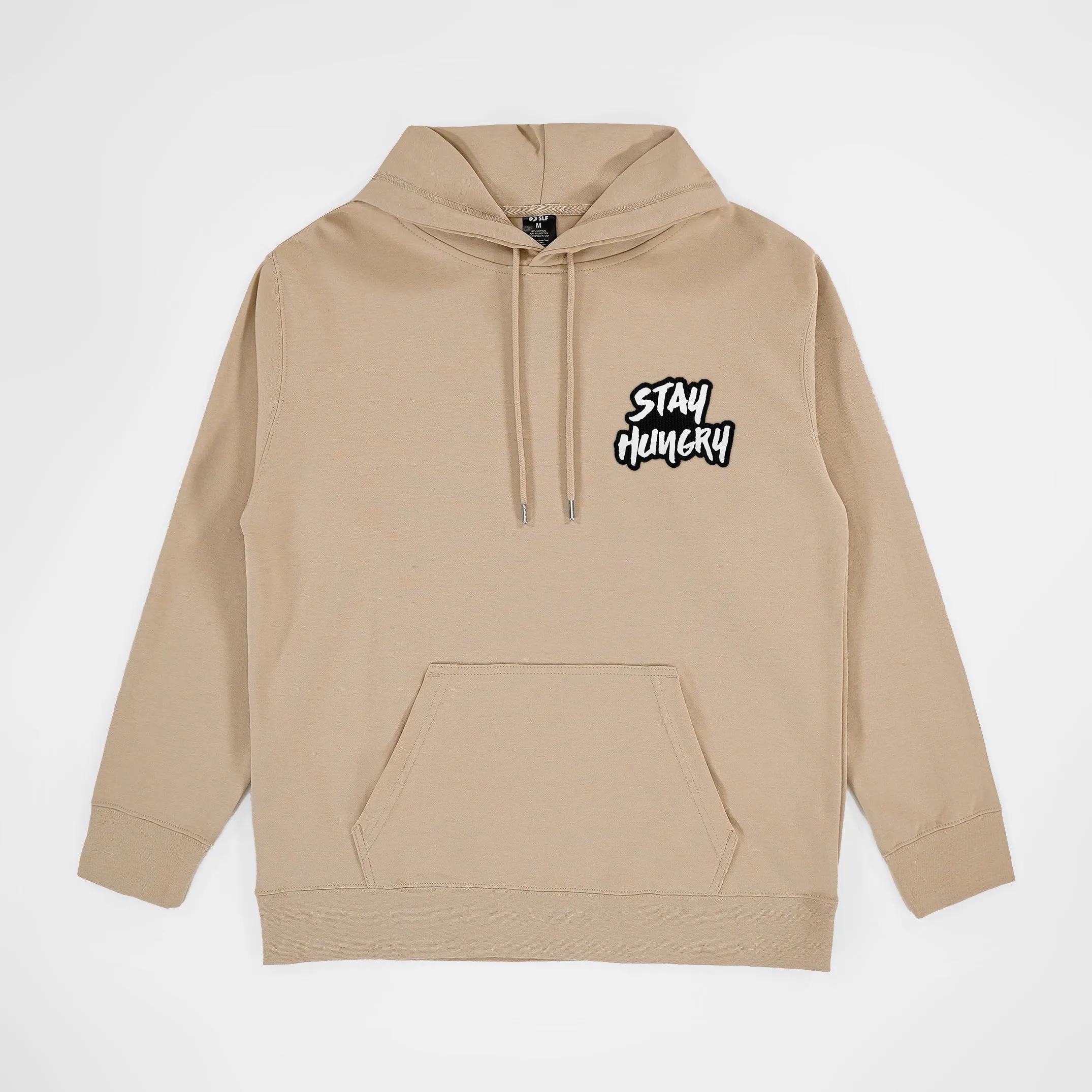 Stay Hungry Patch Hoodie