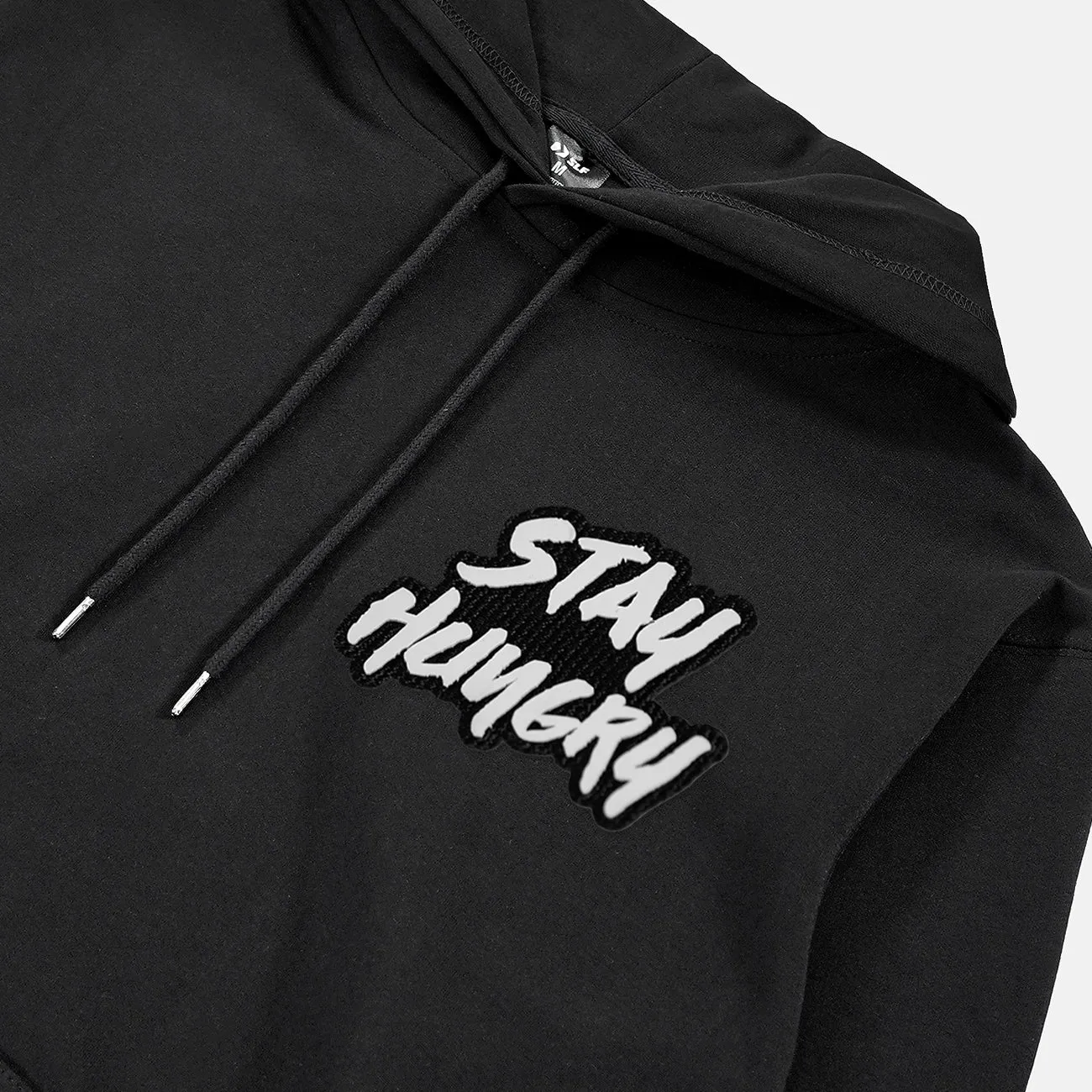 Stay Hungry Patch Hoodie