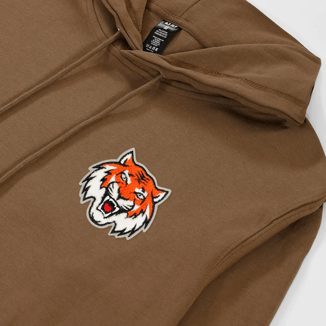 Tiger Head Patch Hoodie