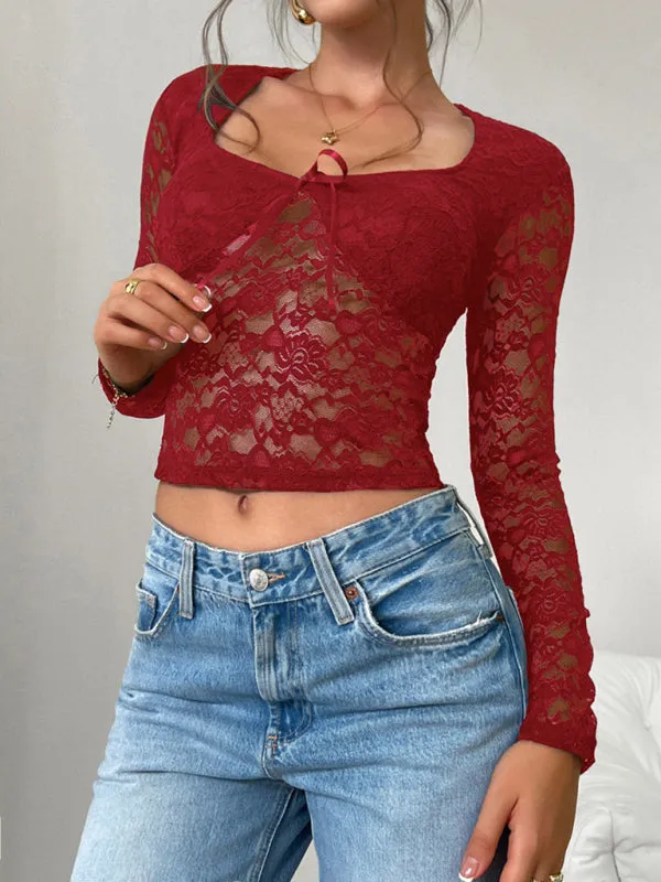 Trendy Victorian Lace Top for Chic Date Nights & Events