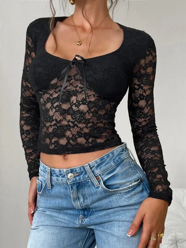 Trendy Victorian Lace Top for Chic Date Nights & Events