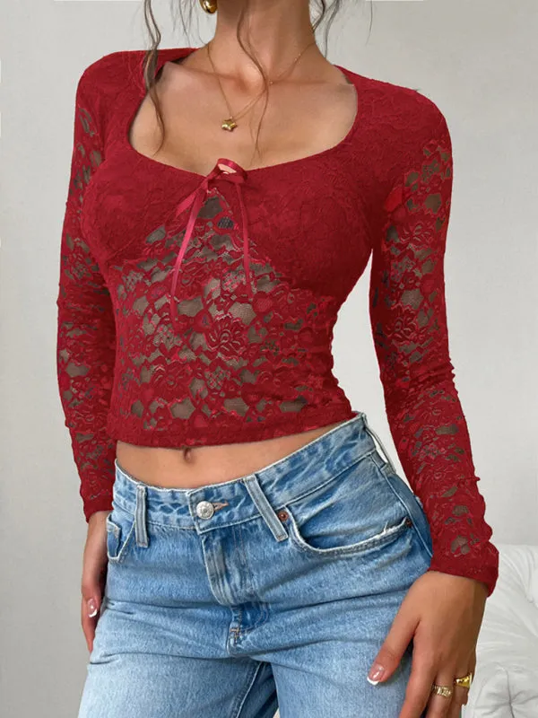 Trendy Victorian Lace Top for Chic Date Nights & Events