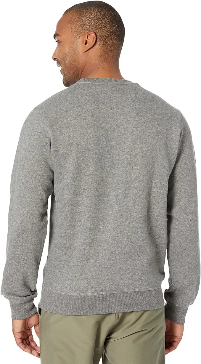 U.S. Polo Assn. Long Sleeve Popover Crew Neck Fleece Sweatshirt