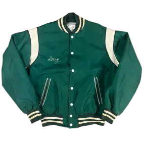 Vintage John Grove Sporting Goods "York, PA" Leather Trim Jacket