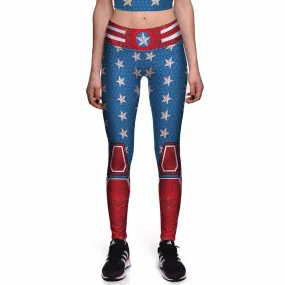 WONDER WOMAN Retro Compression Leggings